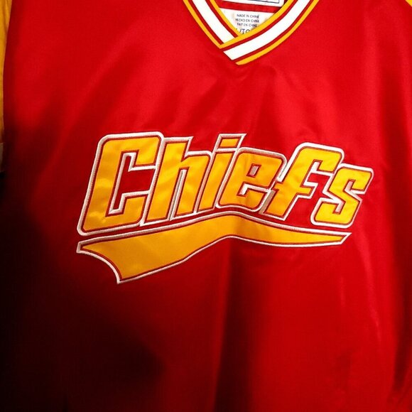 Starter New Kansas City Chiefs Red Windbreaker XL - Picture 3 of 11